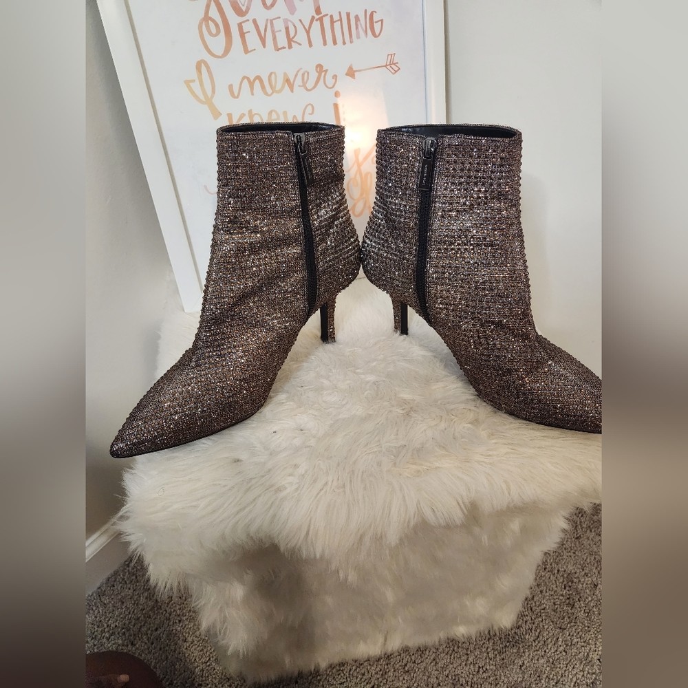 Gold Michael Kors Booties